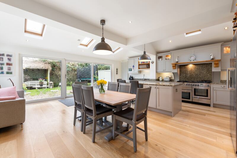 Kitchen and dining area