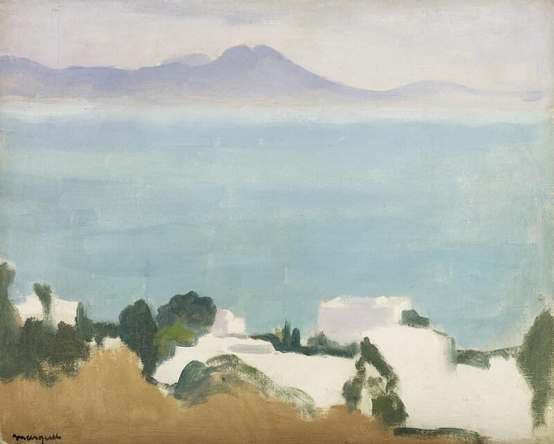 Calm Sea. Sidi-Bou-Said, by Albert Marquet. Photograph: Palais des Beaux-Arts, Lille