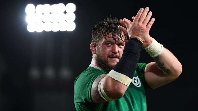 Andrew Porter has been one of Ireland’s standout players at the Rugby World Cup. Photograph: Gabriel Bouys/AFP/Getty