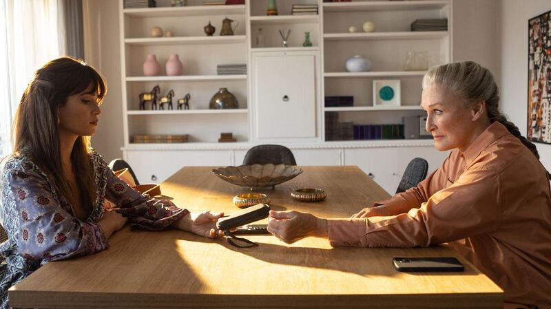 Liv Sultan and Glenn Close in Tehran