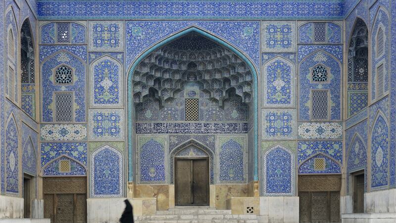 The Sheikh Lotf Allah Mosque in Isfahan
