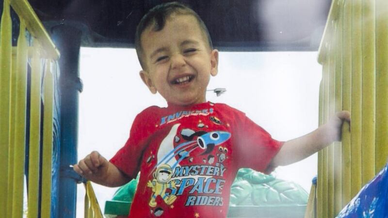 A close up shows Aylan Kurdi in an undated Kurdi family photograph. Photograph: Kurdi family/Handout via Reuters