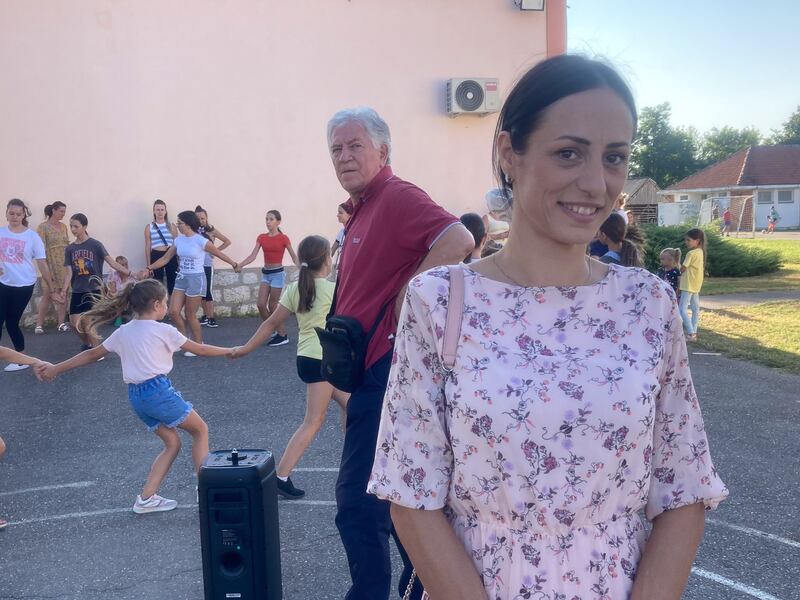 Natasa Pavlovic is opposed to the mine. Photograph: Tess Mallinder Heron