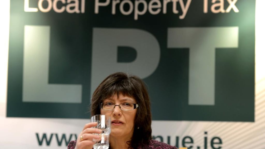 Revenue chairwoman Josephine Feehily has reassured members of the public using the LPT helpline following an attempted credit card fraud. Photo: David Sleator/The Irish Times