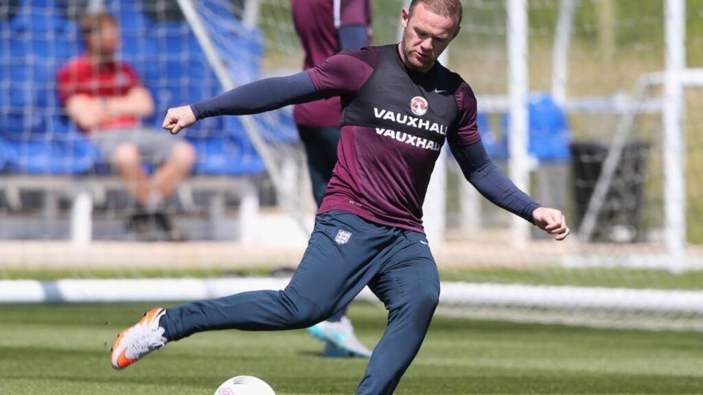 Wayne Rooney is close to surpassing Bobby Charlton’s England goalscoring record. Photograph: David Rogers/Getty Images