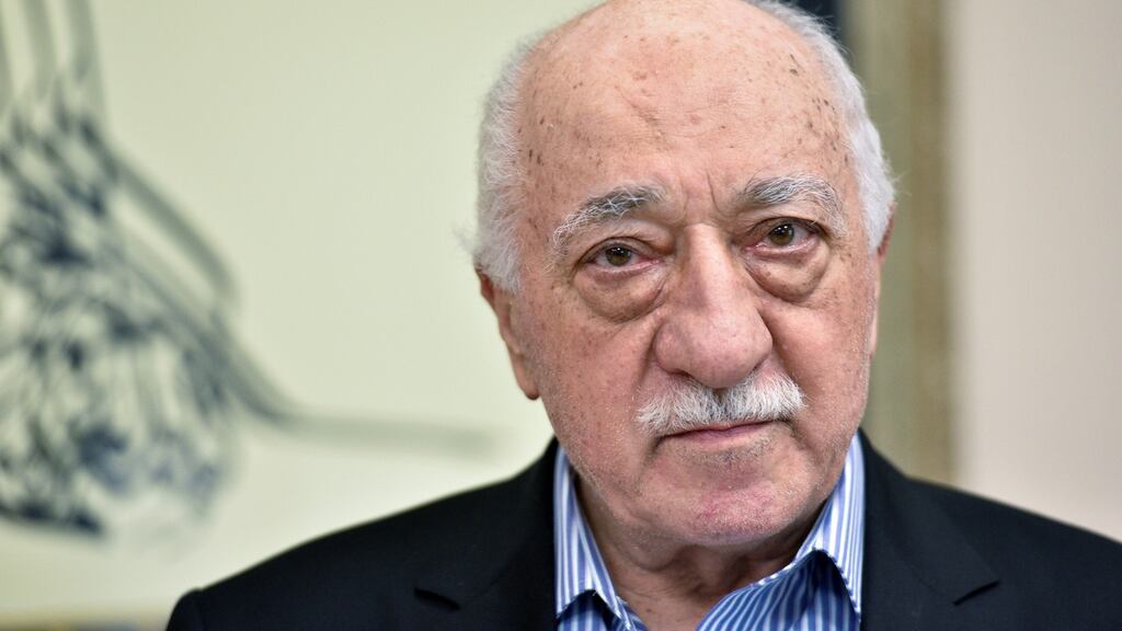 Fethullah Gulen photographed at his home in Saylorsburg, Pennsylvania, US last July. File Phootgraph: Charles Mostoller/Reuters