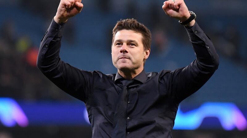 Mauricio Pochettino turned around Tottenham Hotspur’s fortunes on a tight budget. Photograph: Laurence Griffiths/Getty Images