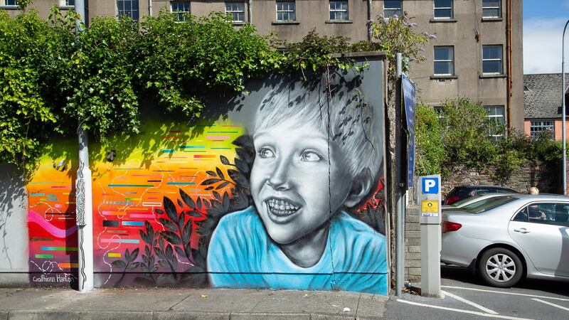 Street art by local artist Caoilfhionn Hanton