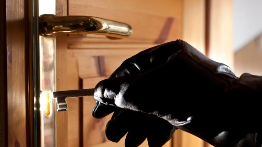 A survey has found that 23 per cent of people in Dublin do not to lock their front door.  Photograph: Getty Images.
