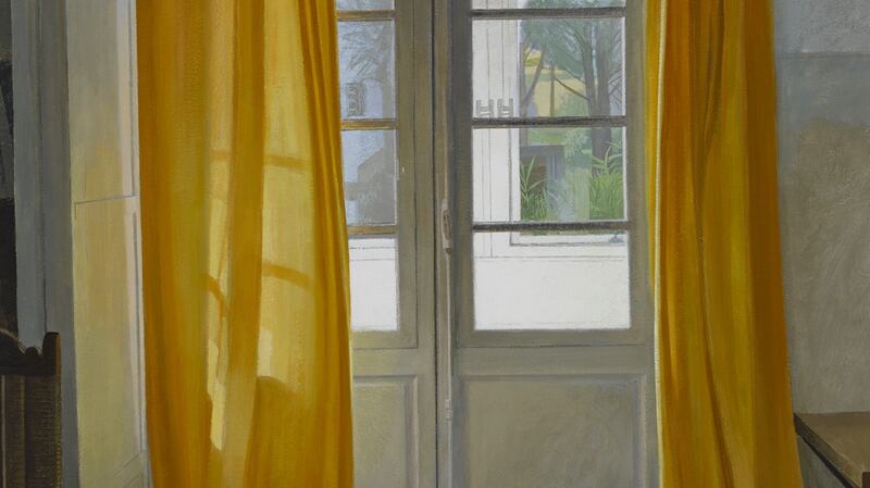 French Window Contra Jour by Joe Dunne