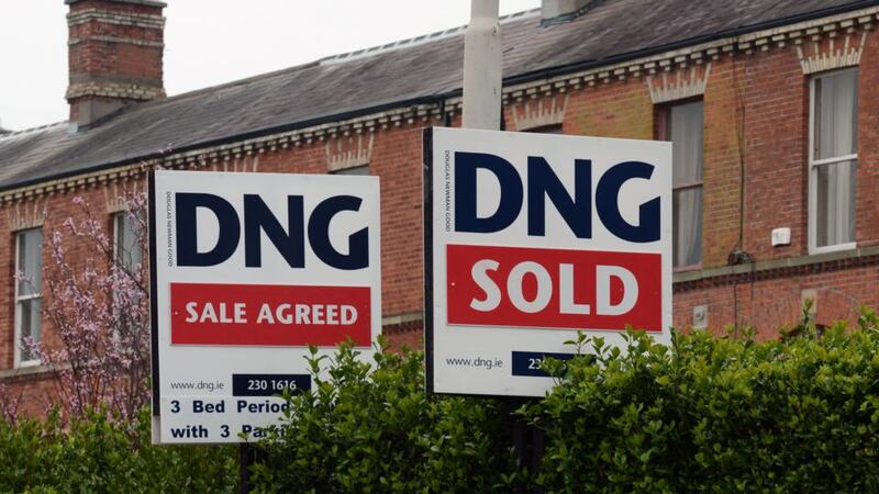 ‘My friend was edgy. The area was littered with “sold” signs and there was every possibility that by the time he’d digested his nettle-leaf and humanitarian sandwich, house prices would have jumped another grand or so.’ Photograph: Cyril Byrne