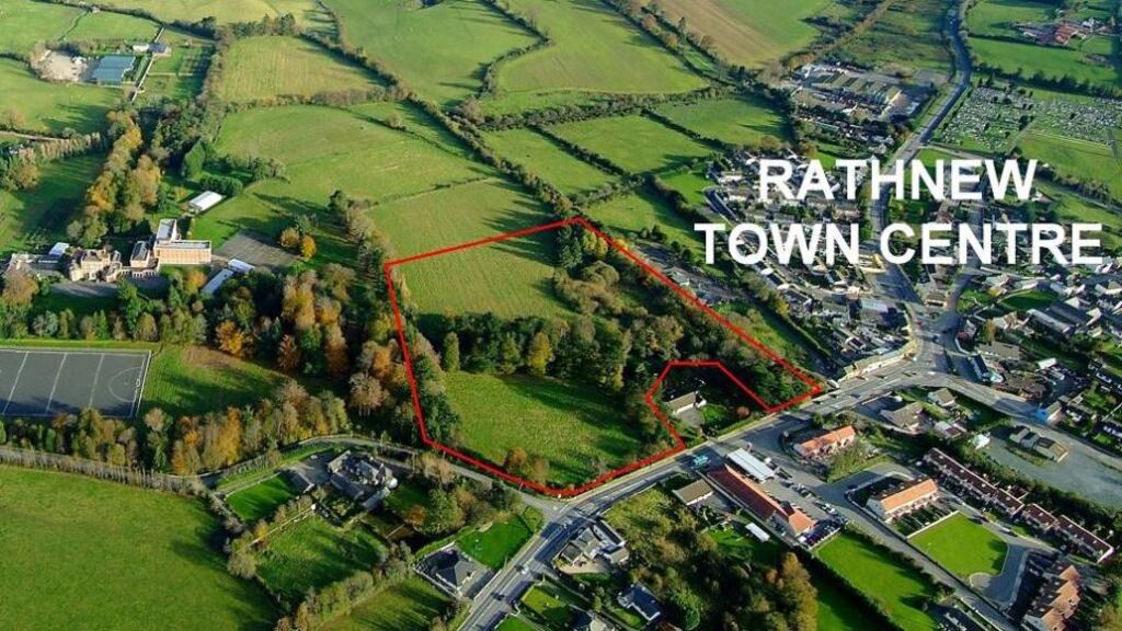 The 3.84 hectares (9.5 acres) at Clermont, Rathnew, Co Wicklow