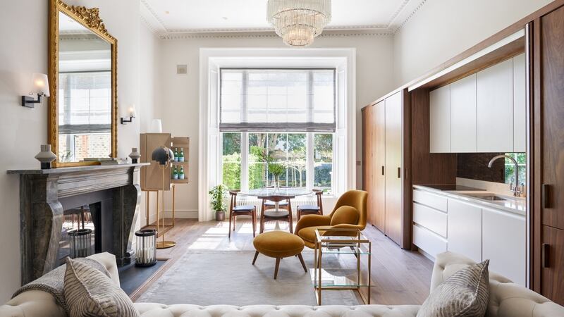 One bed plus study in original part of the house