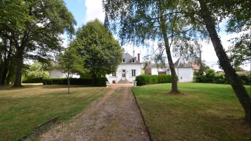 This French hunting lodge for nobility comes with two outbuildings.
