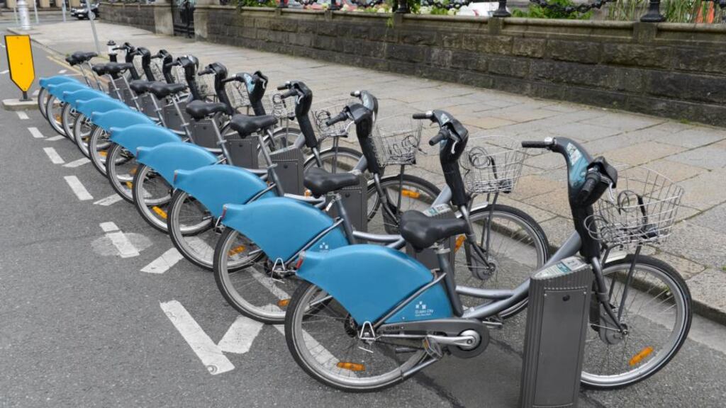 “Even on smooth surfaces, a bag of bottles in the metal basket of a rental bike can be an astonishingly noisy thing. Transporting them across cobbles, however, you’re likely to lose weight just from the embarrassment.” Photograph: Frank Miller