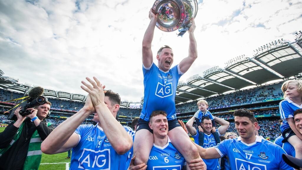 With three All-Ireland’s and two league titles, Dublin are top of the pile. Photograph: Tommy Dickson/Inpho