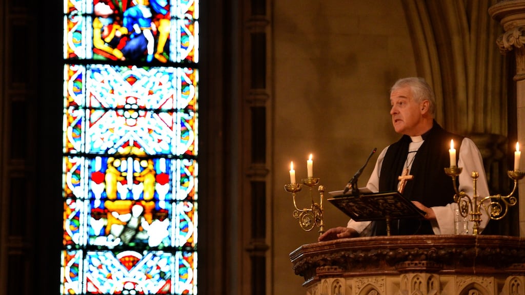 Church of Ireland Archbishop Michael Jackson of Dublin is among the signatories calling ‘for justice, to investigate these crimes, hold those responsible to account’. File photograph: Dara Mac Dónaill