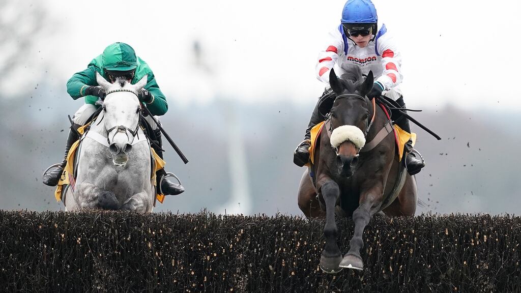 Harry Cobden and Clan Des Obeaux took the Denman Chase at Ascot. Photograph: Alan Crowhurst/Getty