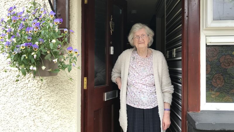 Avril McGlinchey lives in the Fountain in Derry, which has come under attack from youths throwing petrol bombs, bricks and bottles