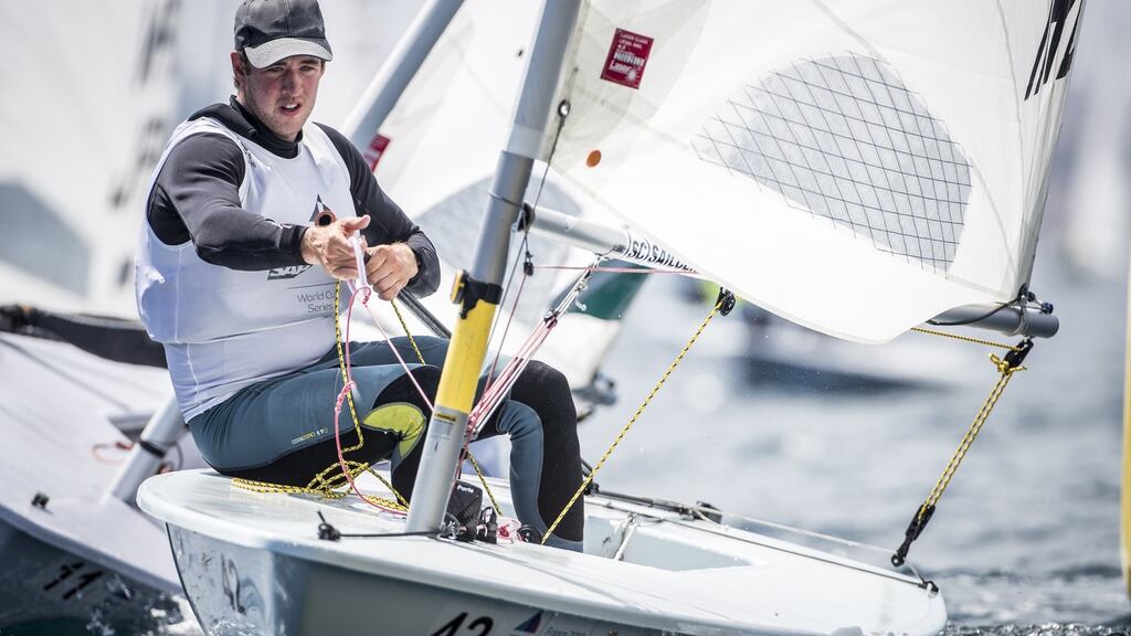 Tokyo Laser campaigner Finn Lynch will benefit from a new dedicated performance headquarters for Irish Sailing at Dún Laoghaire Harbour. Photograph: Richard Langdon/World Sailing