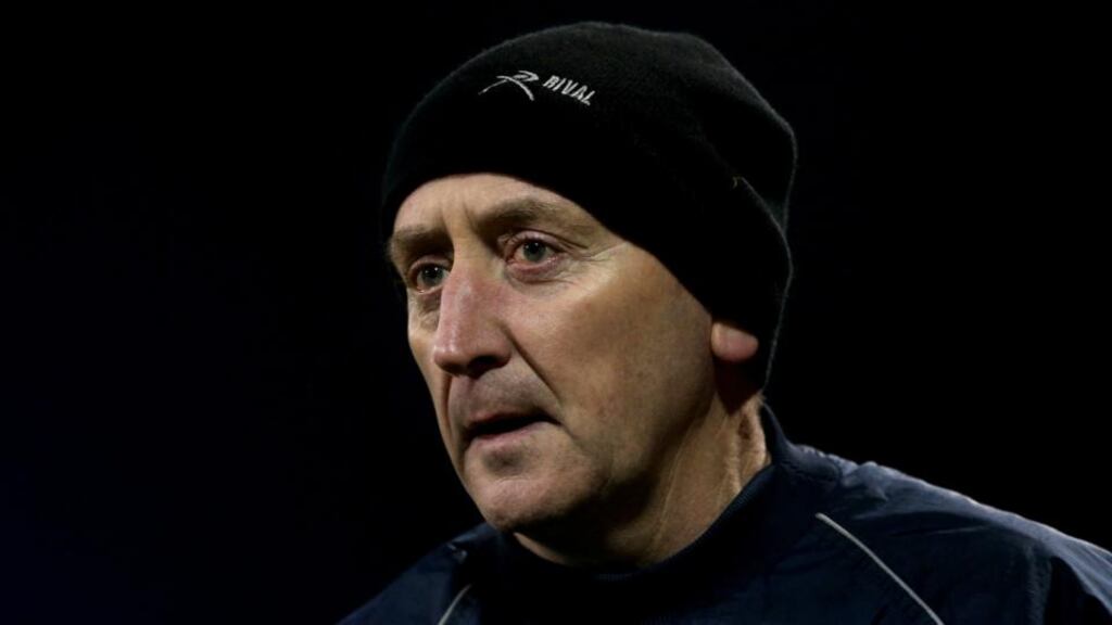 Offaly manager Pat Flanagan has had a greast start to the O’Byrne Cup. Photograph: James Crombie/Inpho