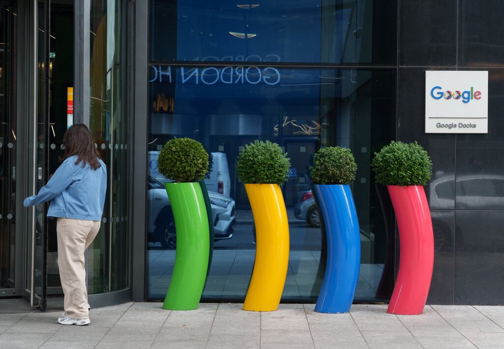 Digital advertising sales and healthy demand for its cloud computing services helped Google parent Alphabet beat forecasts in its second quarter. Photograph: Barry Cronin for The Irish Times.