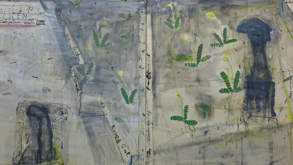 Detail from Lacken Series: Cowslips, 2016 by Patrick Graham