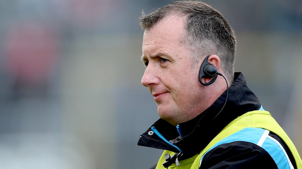 Niall Carew: “The budget for the smaller counties isn’t a fraction of what the bigger counties are getting . . .how can you compete with that?” Photograph: James Crombie/Inpho