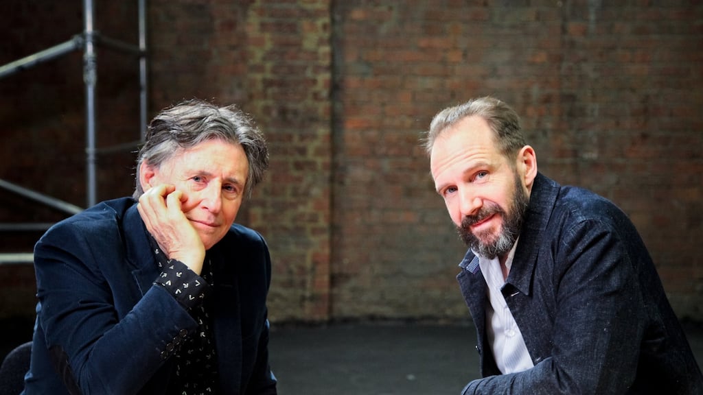 Gabriel Byrne and Ralph Fiennes in ‘My Astonishing Self’