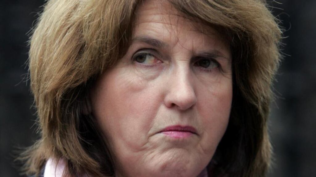 Joan Burton: she said over the next 10 years Ireland had to fund a programme that would cost at least €600 million even to keep the current set-up in operation