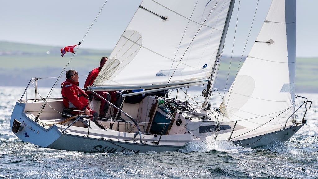 John Twomey competing on home waters last summer at the Sovereign’s Cup: he will attempt to qualify for Rio 2016 later this month in Melbourne. Photograph: David Branigan/Oceansport
