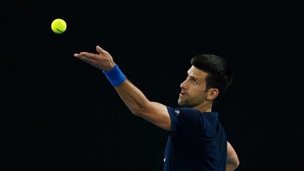 Novak Djokovic is the controlling shareholder in a Danish biotech firm aiming to develop a treatment for Covid-19. Photograph: Daniel Pockett/Getty Images