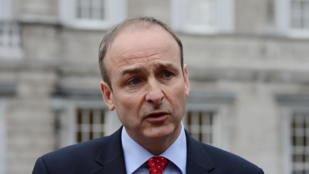 Micheál Martin was so incensed by Burton’s stonewalling that he continued complaining during the Order of Business, forcing Seán Barrett to suspend the house for 10 minutes.