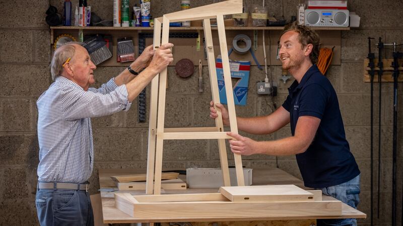 ‘David always had a natural appreciation for wood and the way it could be shaped into something beautiful and timeless,’ says his father Seán says. Photograph: Dylan Vaughan