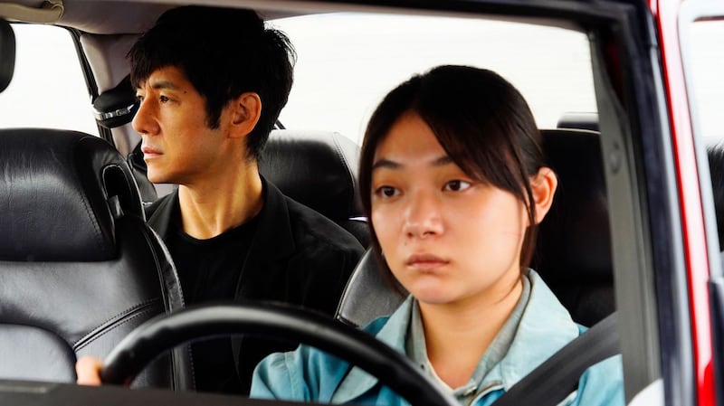 Hidetoshi Nishijima and Tôko Miura in Drive My Car