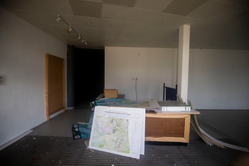 'It’s really a crying shame that we have such a landmark building remaining vacant, derelict nearly,' said Cllr Dave Quinn. Photograph: Tom Honan