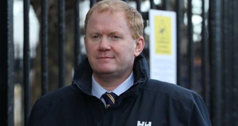 Paudie Coffey pictured at the Four Courts last Friday. Photograph: Collins Courts.