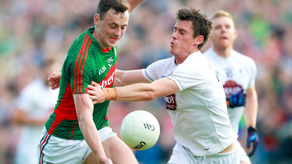 Diarmuid O’Connor: has been in outstanding form for Mayo this season – both at senior and U-21 level. Photograph: James Crombie/Inpho