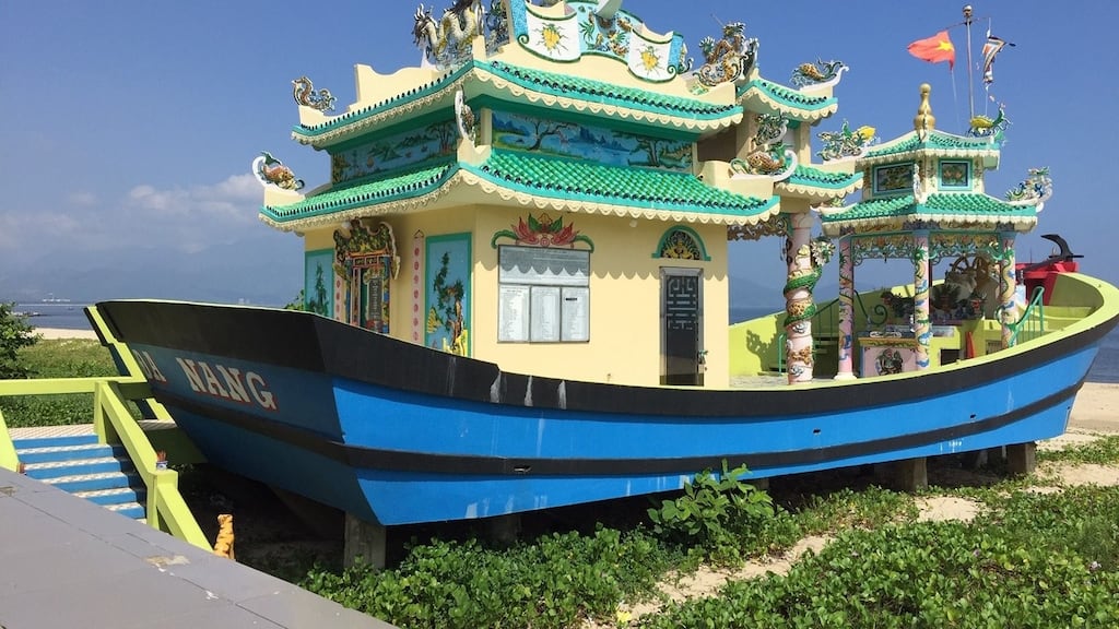 Fisherman’s shrine in Da Nang, south-central Vietnam’s tourist capital