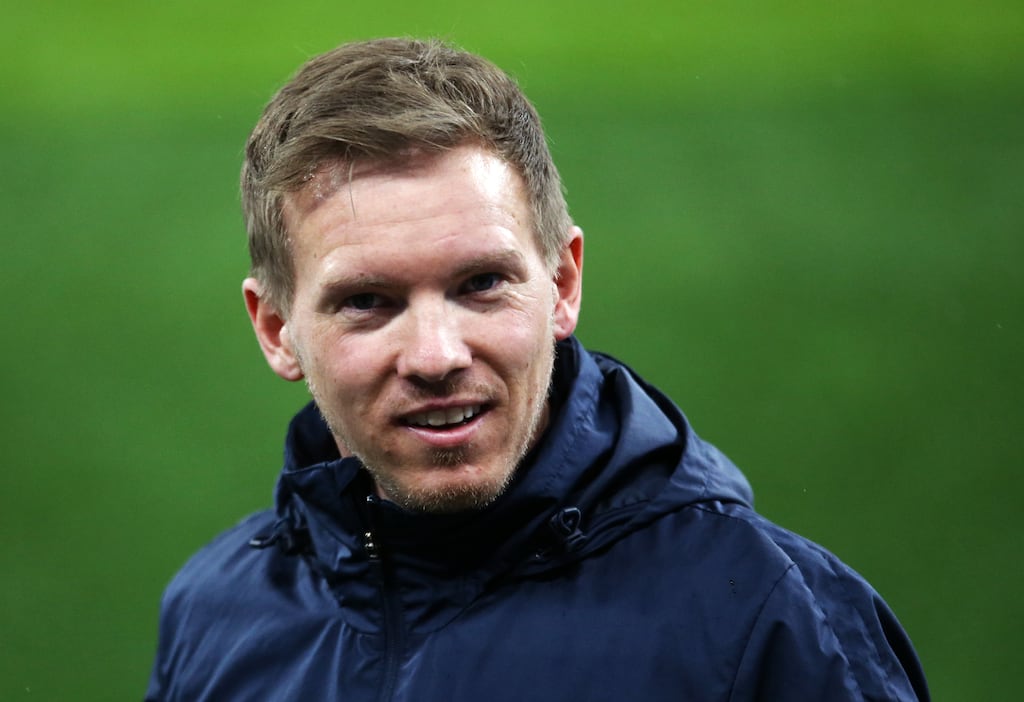 Julian Nagelsmann has withdrawn from the race to become Chelsea’s manager after several rounds of talks. Photograph: Steven Paston/PA Wire
