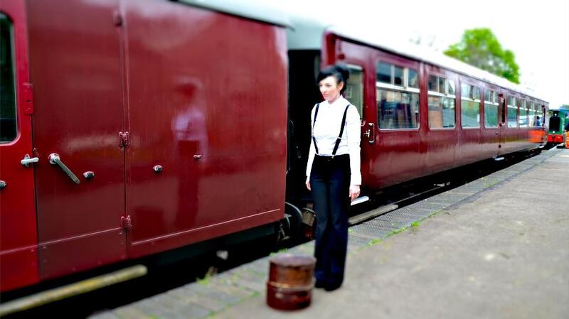 Aideen Barry, “Changing Tracks”, from Strange Terrain. Image courtesy of Mayo Arts