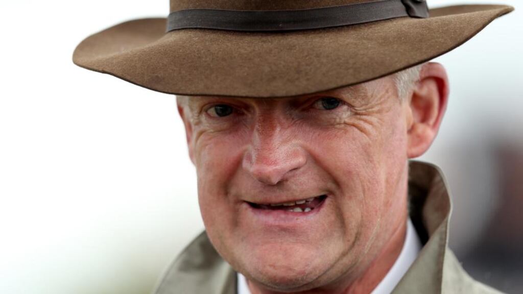 Willie Mullins: Is now unbackable to be crowned top trainer once again. Photograph: James Crombie/Inpho