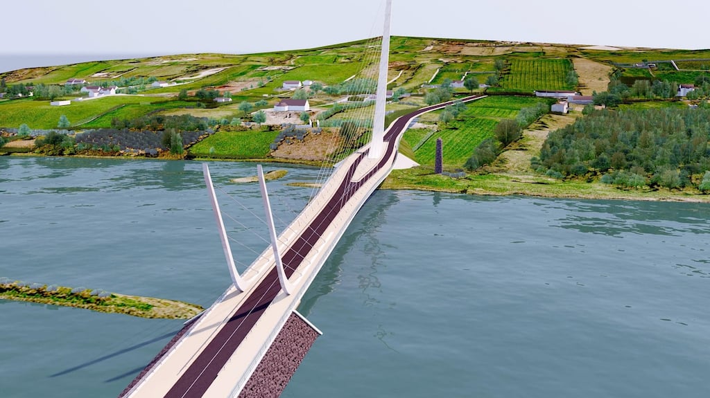 The Narrow Water Bridge in Co Louth will connect Cornamucklagh near Omeath with Narrow Water near Warrenpoint, Co Down. Image: PA