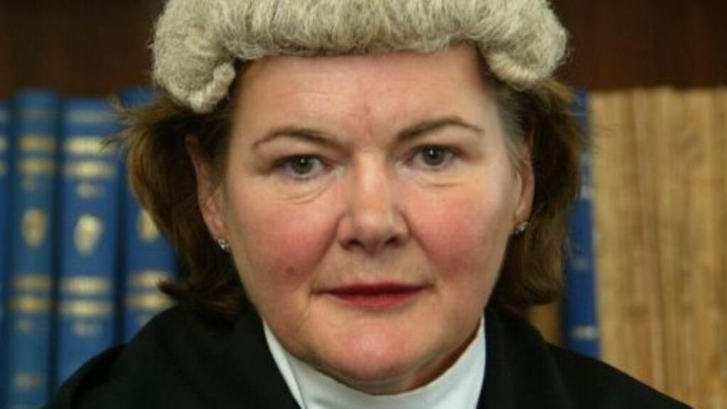 Late Circuit Court Judge Katherine Delahunt, pictured in July 2006. File photograph: Collins Photos