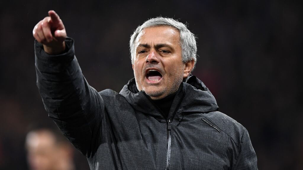 Jose Mourinho: “I don’t like the fact that the player who cost X millions doesn’t have the same responsibility as the player who cost three times X.” Photograph: Gareth Copley/Getty Images