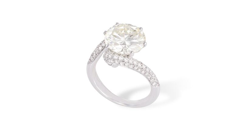 5,34ct diamond ring €18,000–€22,000