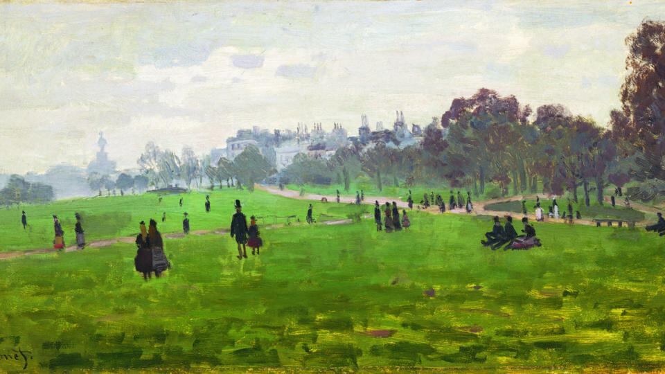 Green Park, London by Claude Monet. Copyright: Philadelphia Museum of Art