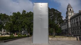 Johnson deplores ‘shameful’ boarding up of Churchill statue