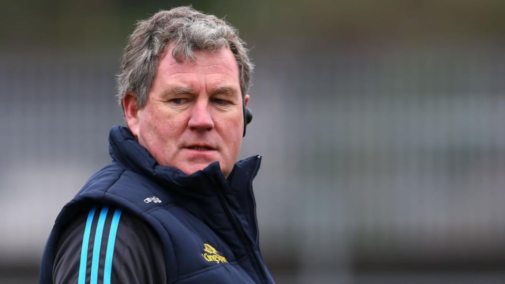 Cavan manager Terry Hyland oversaw a victory over Cavan today. Photograph: William Cherry/Presseye