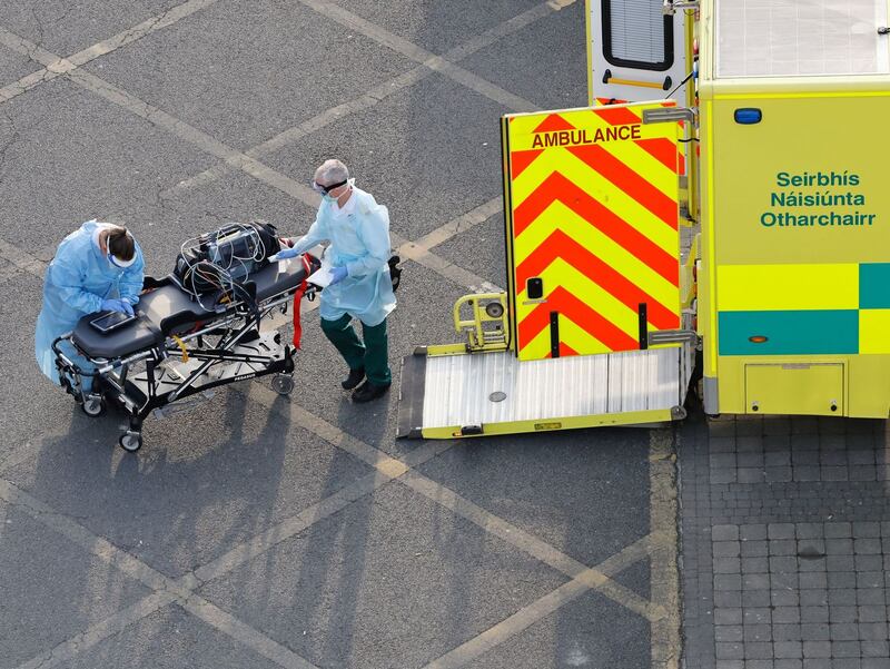 Frontline healthcare staff: public money might be better spent on them than on affluent people whose foreign holidays are in jeopardy. Photograph: Alan Betson